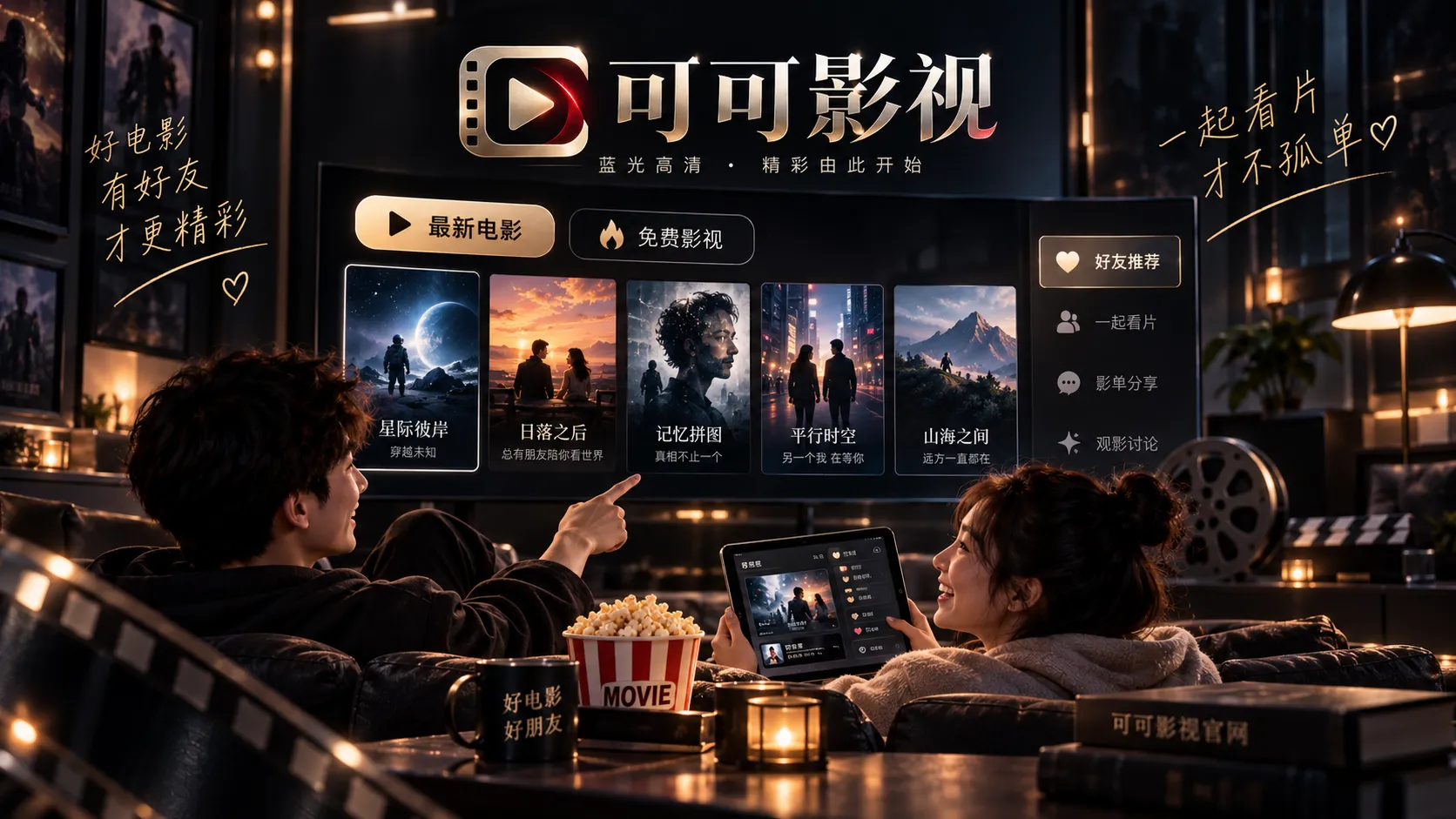 双人团队视频创作场景